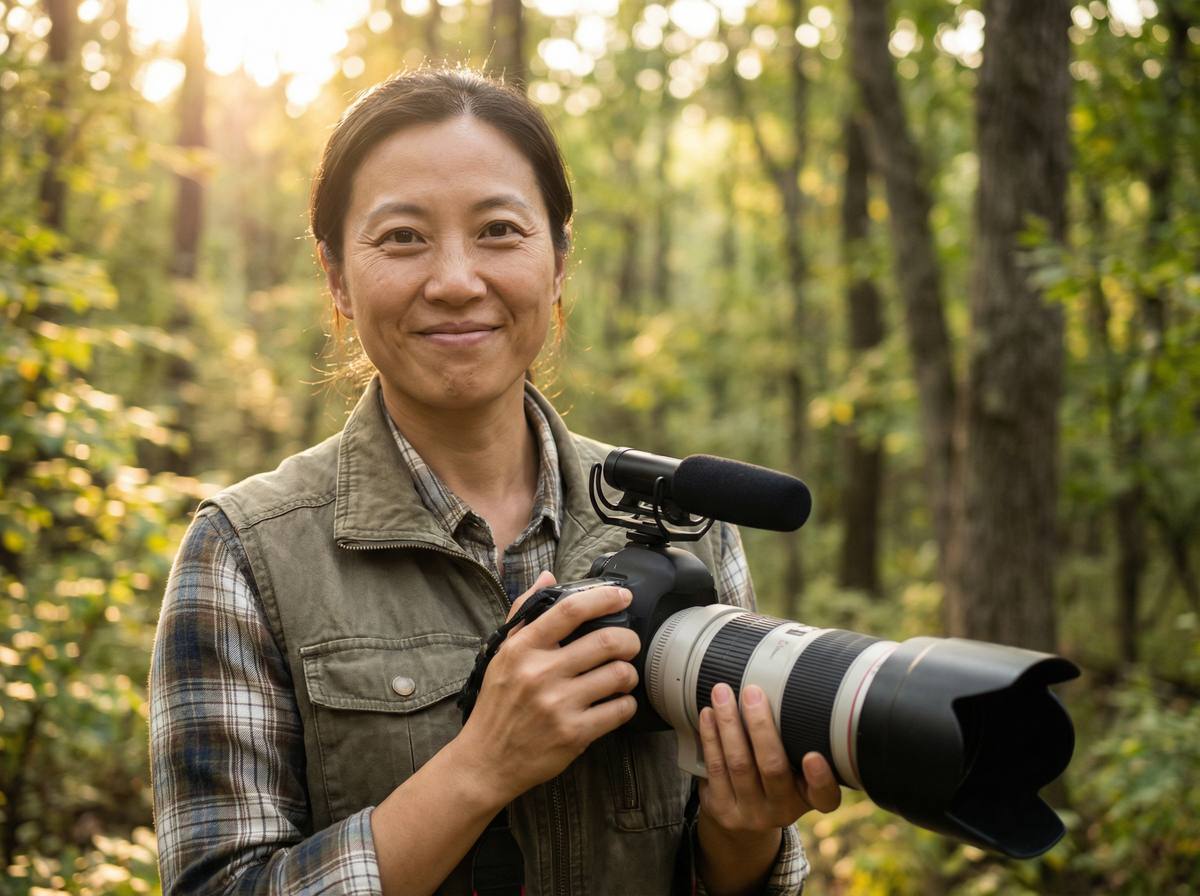 小马拉大车首席摄影师张晓雯 - 野生动物微距摄影专家