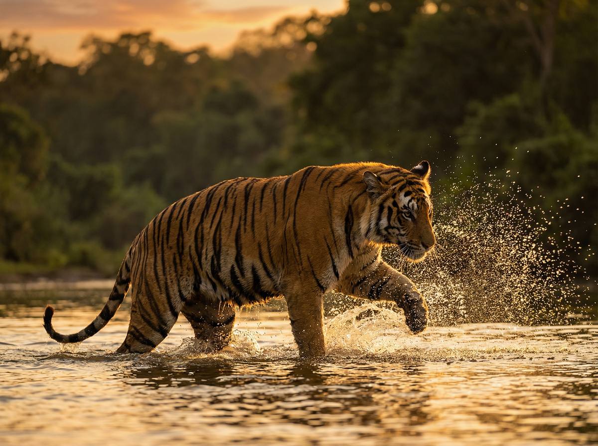 小马拉大车老虎视频 - 东北虎野外生存震撼写真视频